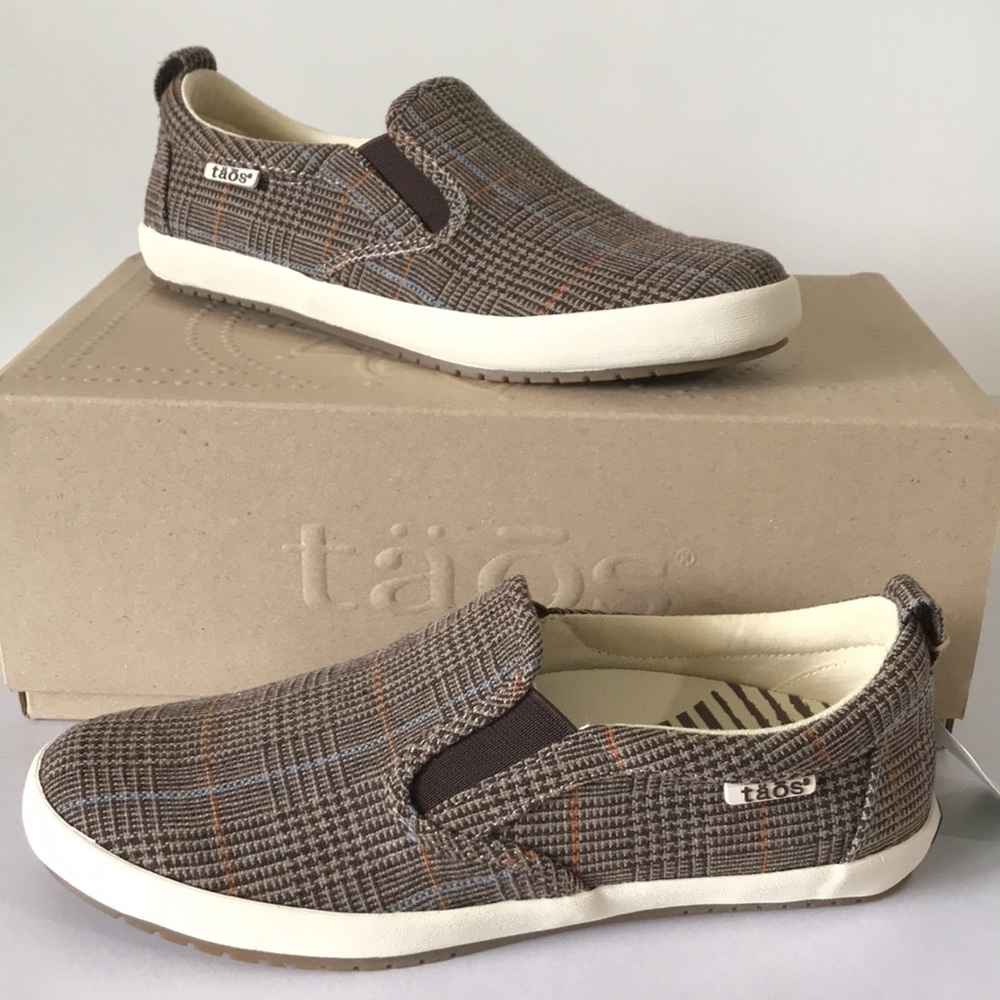 Taos Dandy Plaid Slip-On Shoes